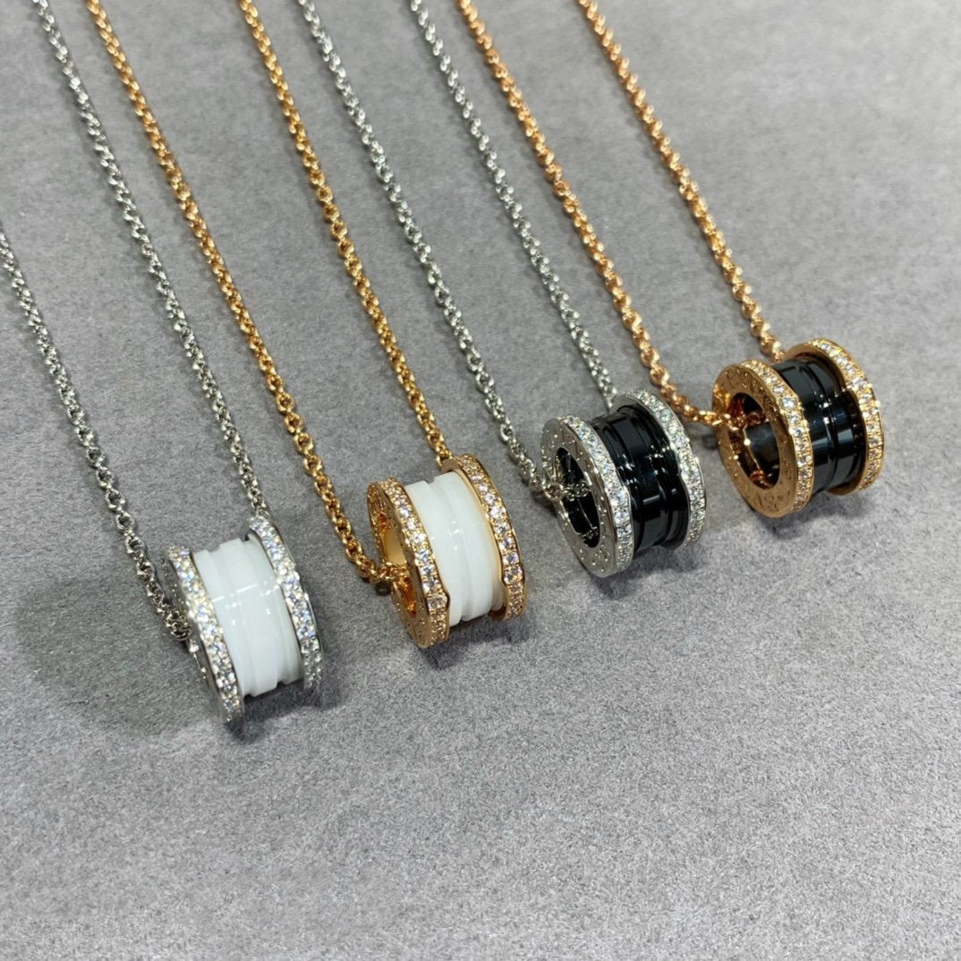 [⭐Mirelle]ZERO 1 DIAMOND CERAMIC NECKLACE