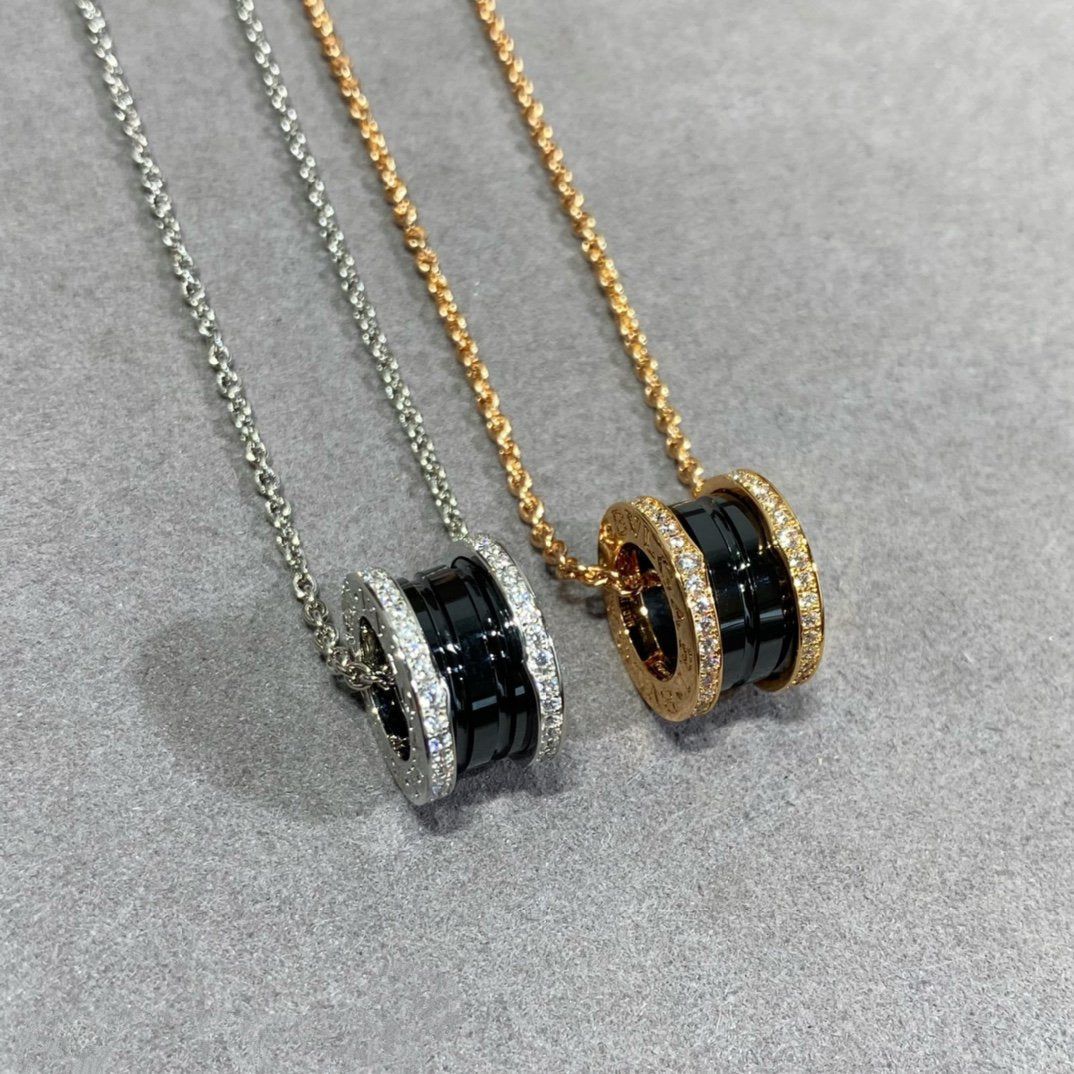 [⭐Mirelle]ZERO 1 DIAMOND CERAMIC NECKLACE