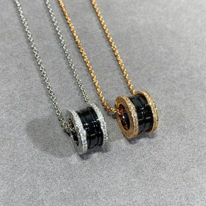 [⭐Mirelle]ZERO 1 DIAMOND CERAMIC NECKLACE