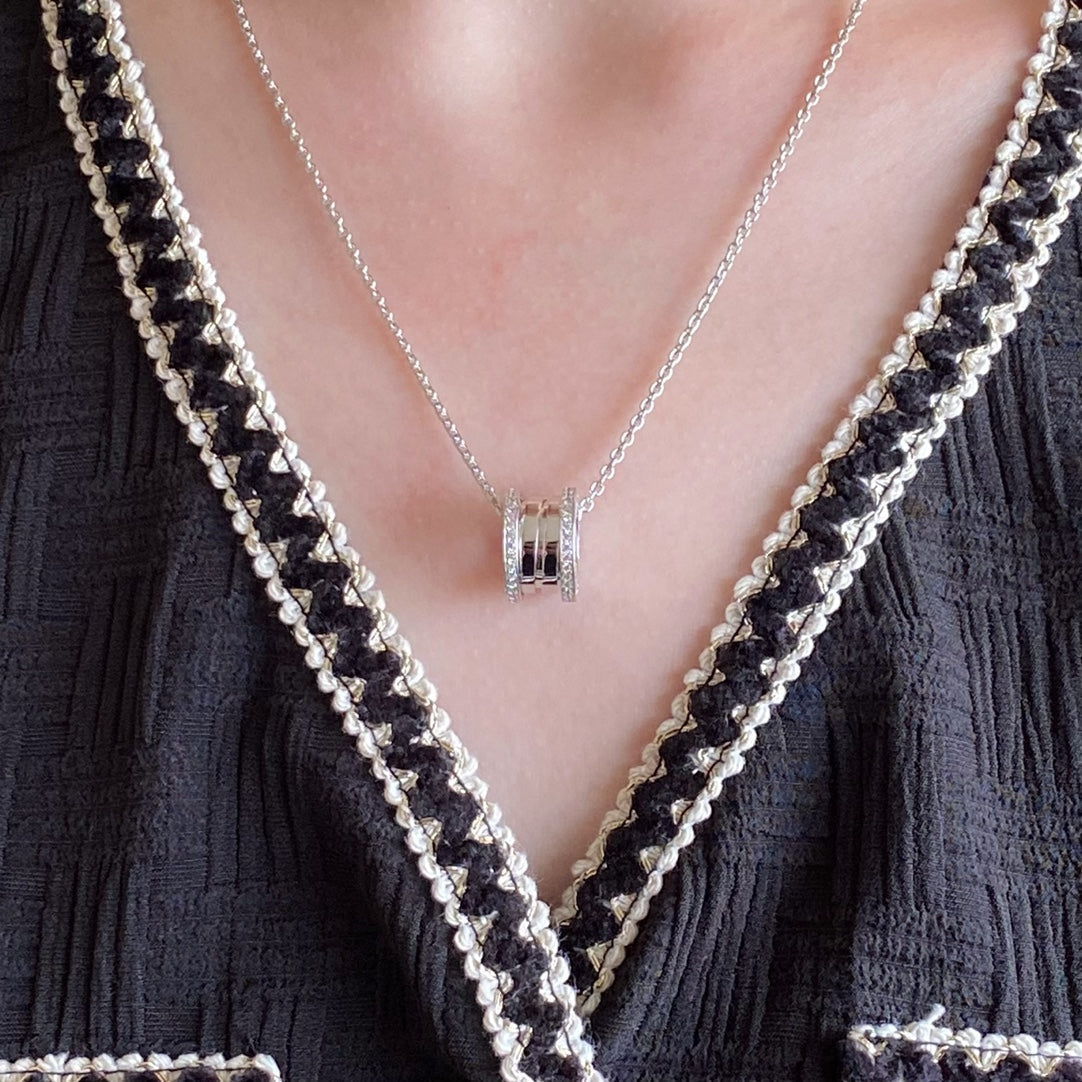 [⭐Mirelle]ZERO 1 DIAMOND NECKLACE