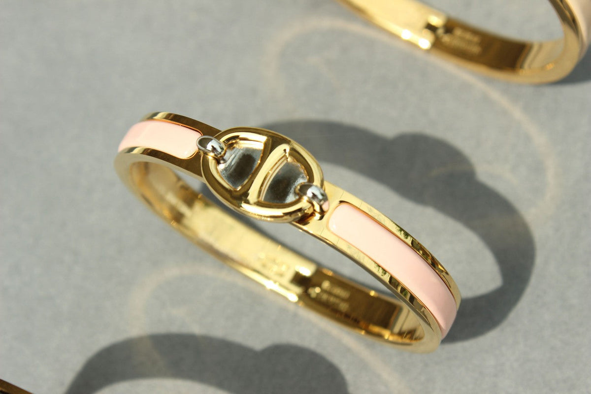 [⭐Mirelle]CLIC CHAINE GOLD BRACELET