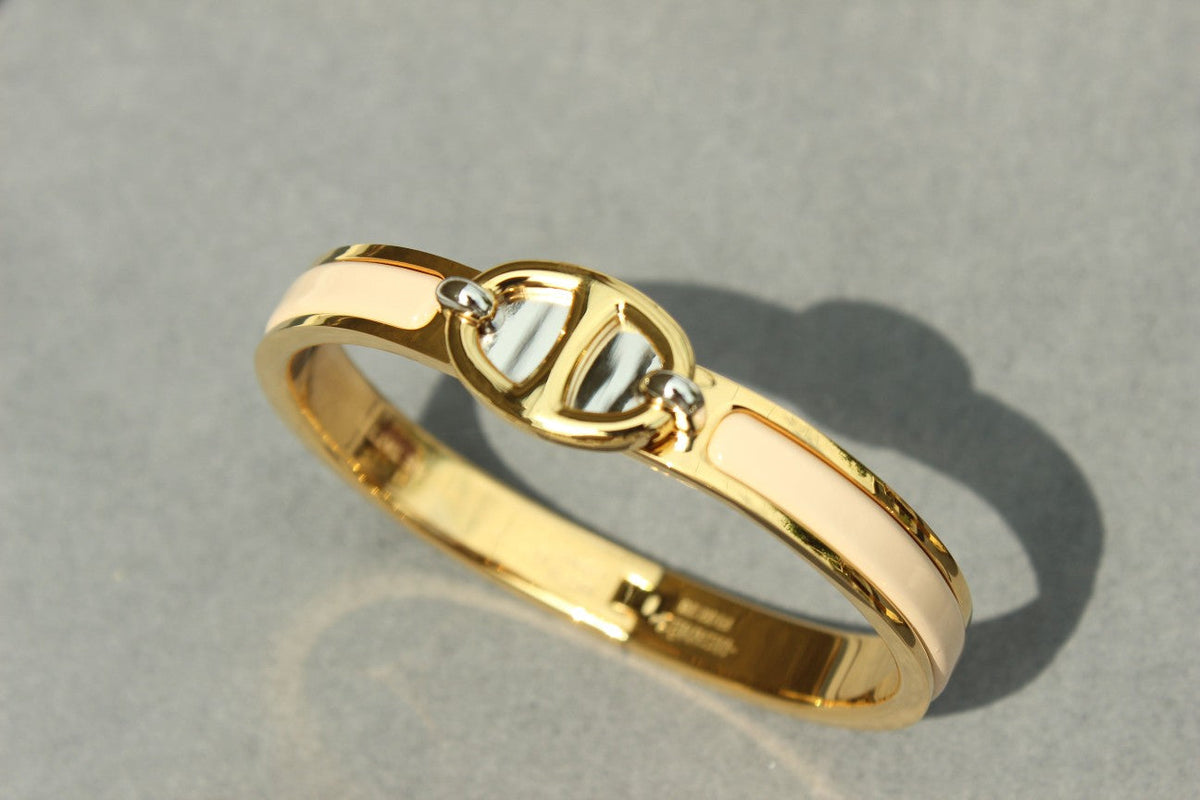 [⭐Mirelle]CLIC CHAINE GOLD BRACELET