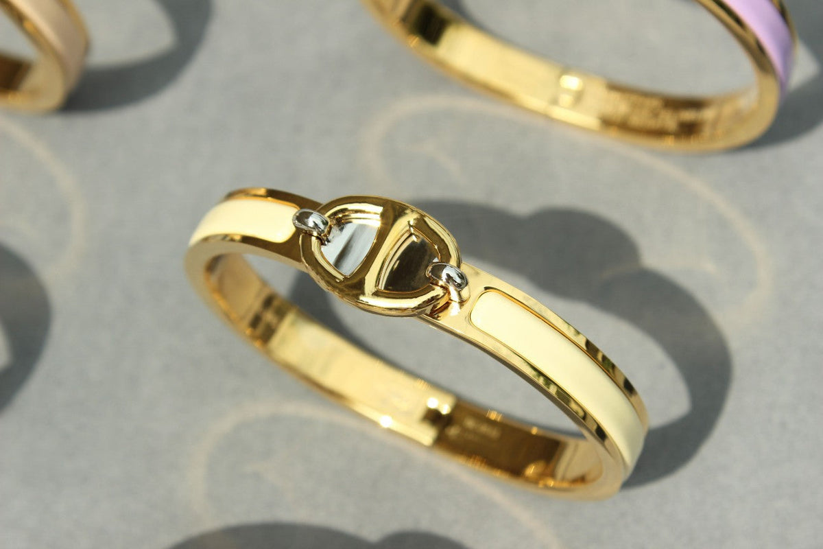 [⭐Mirelle]CLIC CHAINE GOLD BRACELET