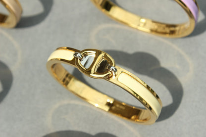 [⭐Mirelle]CLIC CHAINE GOLD BRACELET