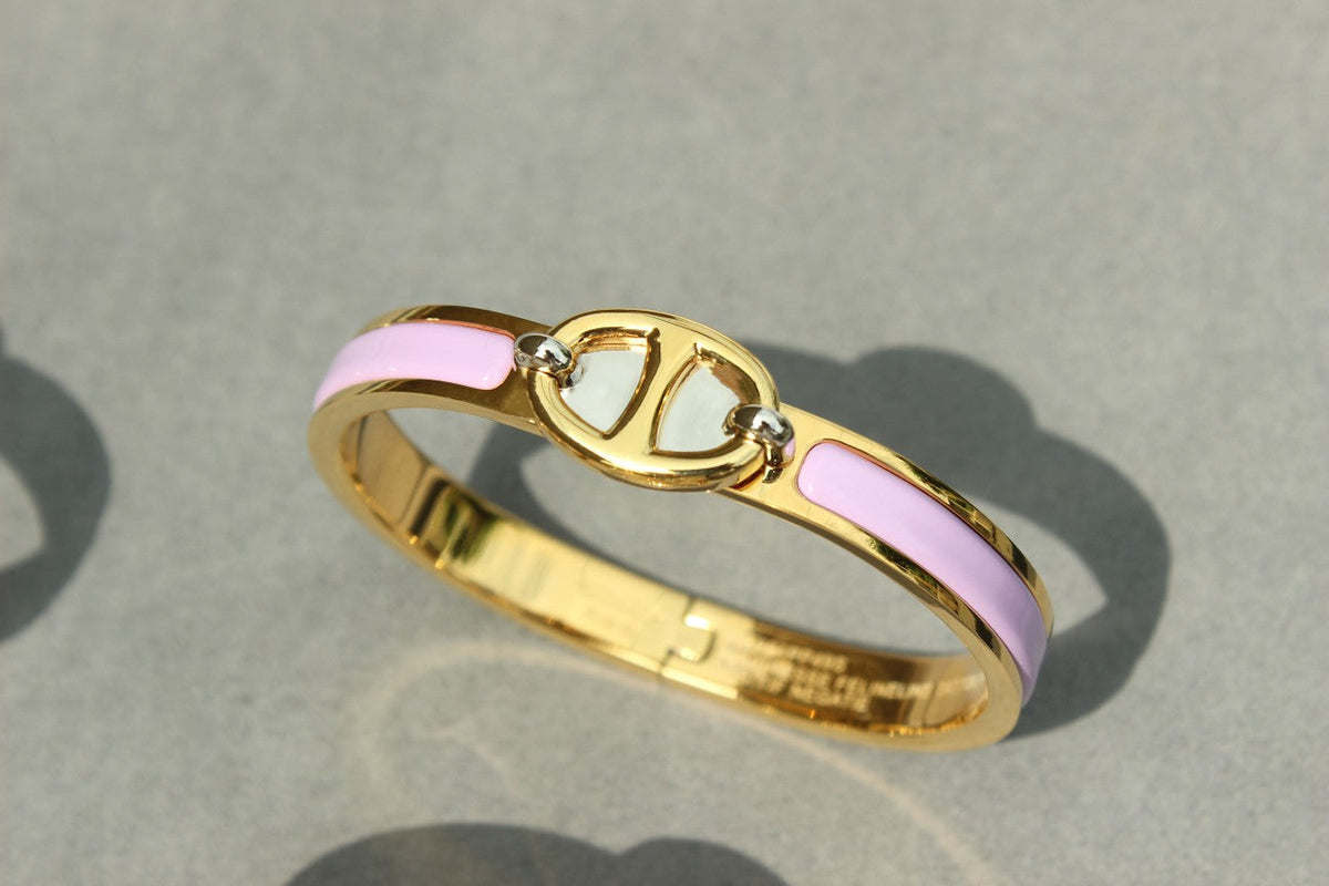 [⭐Mirelle]CLIC CHAINE GOLD BRACELET