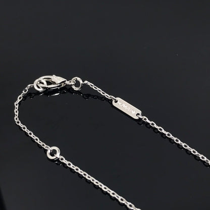 [⭐Mirelle]CLOVER PIETERSITE SILVER LONG NECKLACE