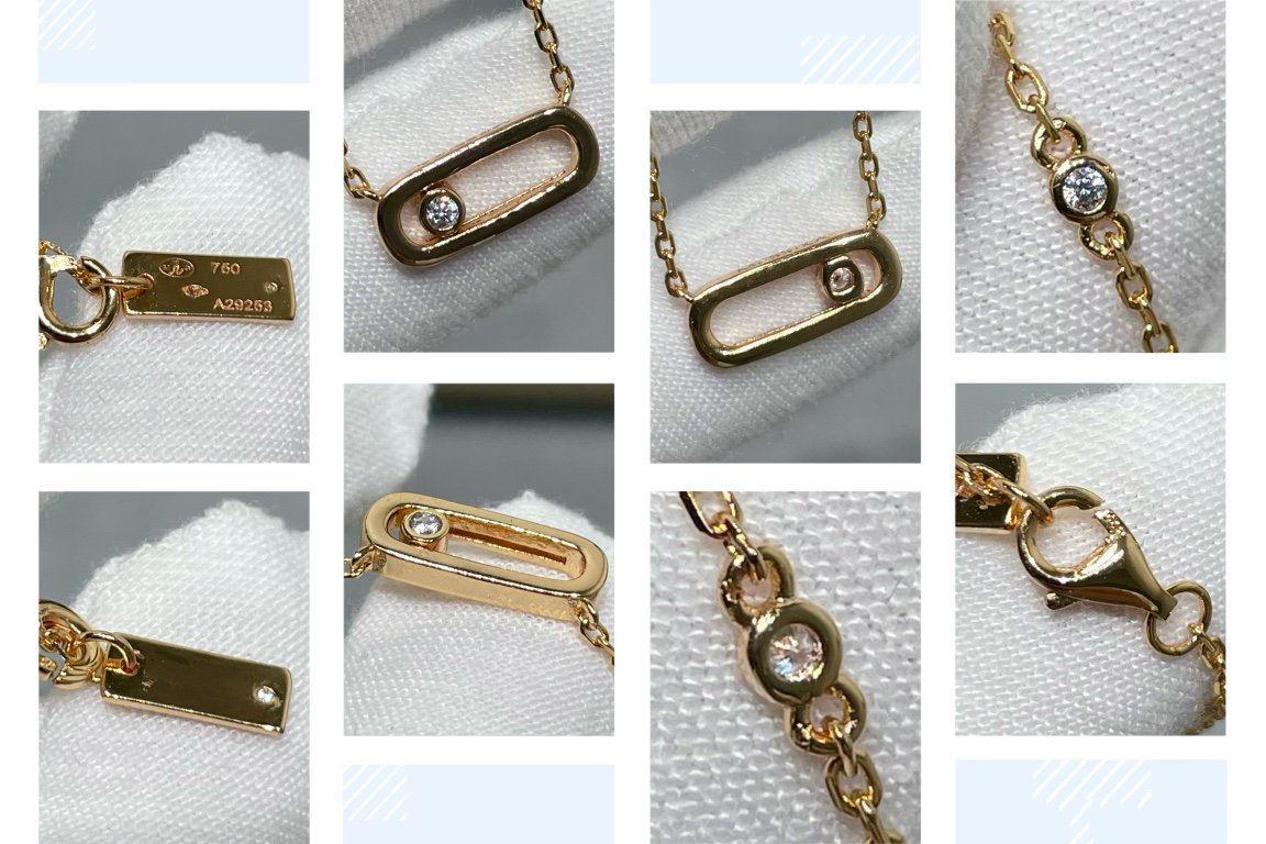 [⭐Mirelle]MOVE UNO DIAMOND NECKLACE