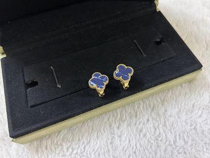 [⭐Mirelle]CLOVER PIETERSITE MEDIUM STUD EARRINGS