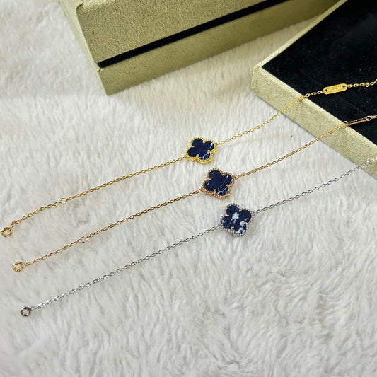 [⭐Mirelle]CLOVER 1 MOTIF PIETERSITE BRACELET