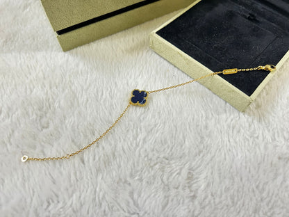 [⭐Mirelle]CLOVER 1 MOTIF PIETERSITE BRACELET