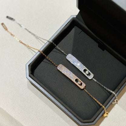 [⭐Mirelle]MOVE CLASSIQUE DIAMOND PAVED BRACELET
