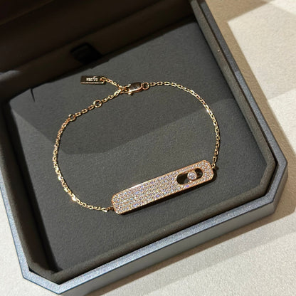 [⭐Mirelle]MOVE CLASSIQUE DIAMOND PAVED BRACELET