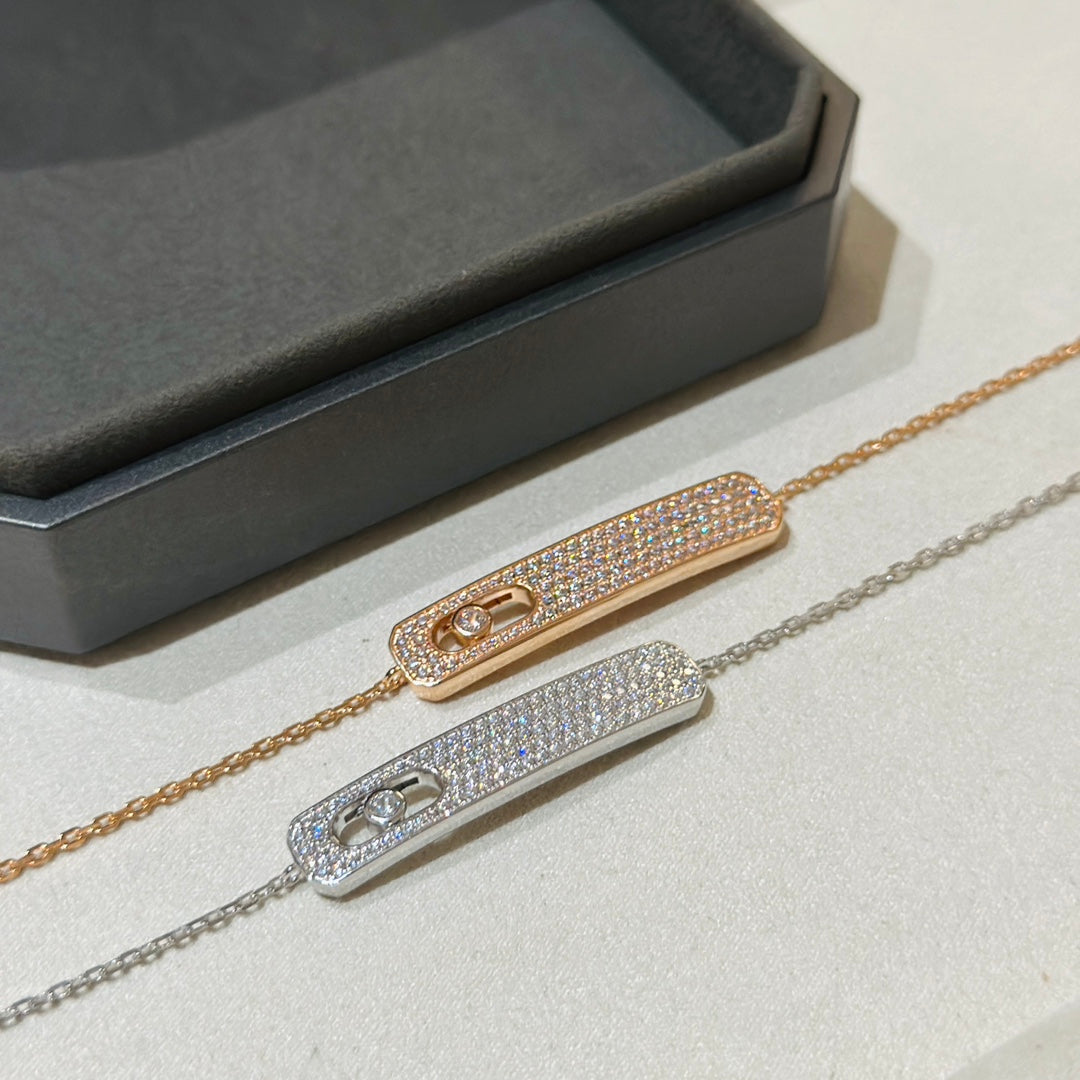 [⭐Mirelle]MOVE CLASSIQUE DIAMOND PAVED BRACELET