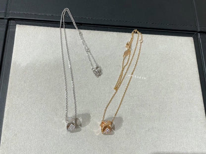 [⭐Mirelle]LIENS EVIDENCE DIAMOND PAVED NECKLACE