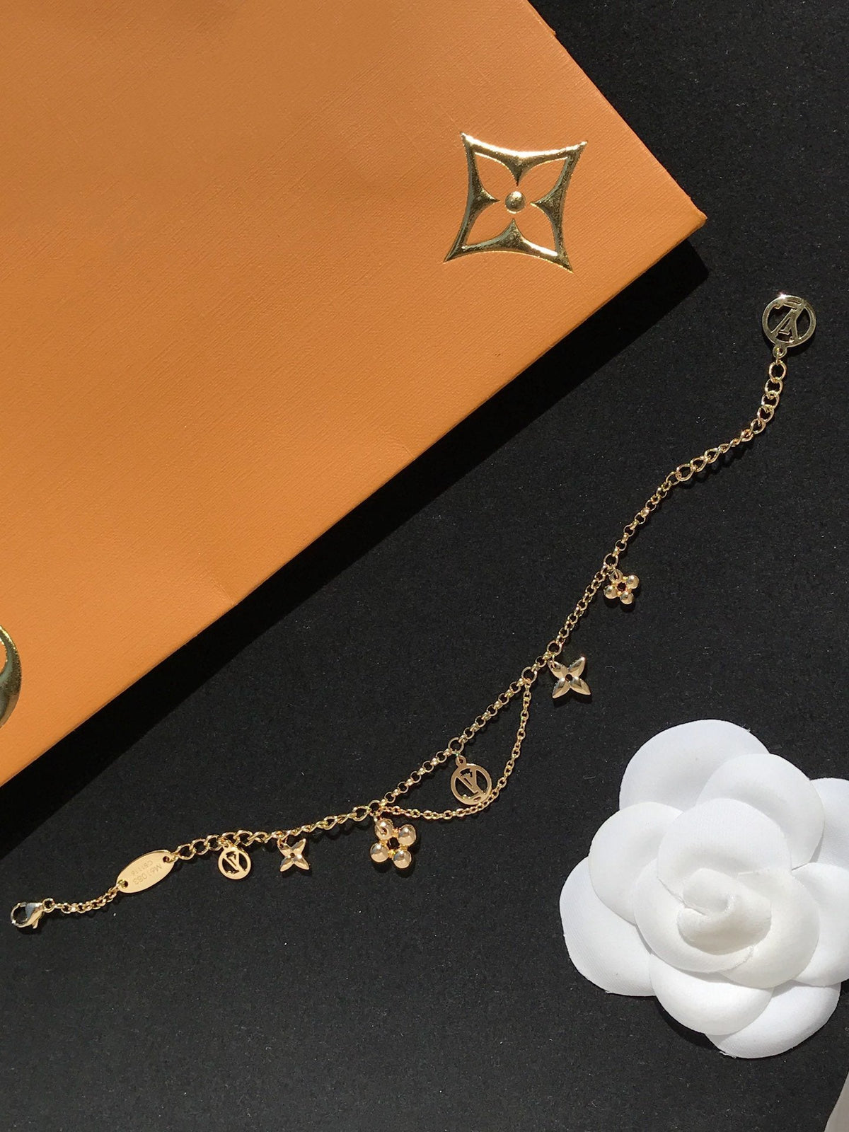 [⭐Mirelle]BLOOMING PINK GOLD MOP BRACELET