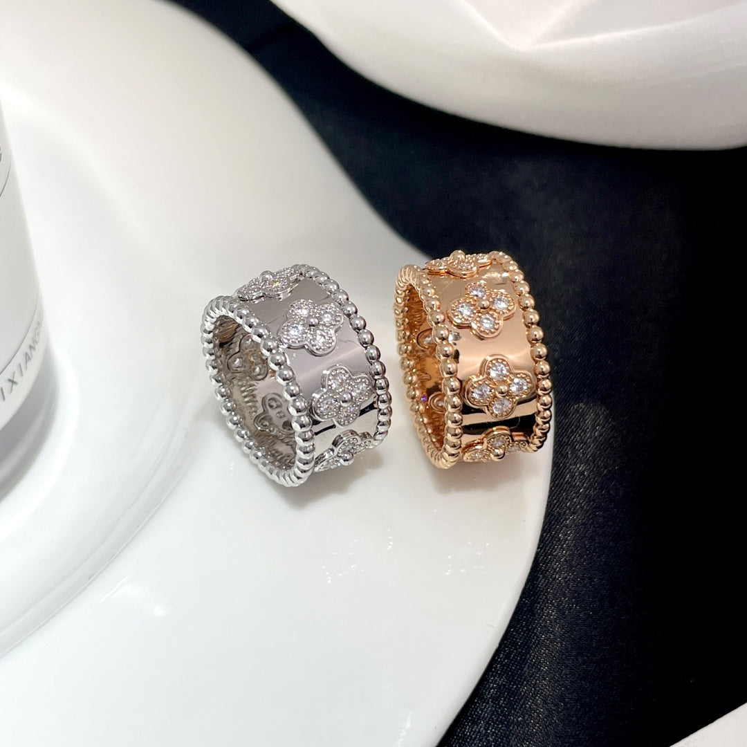 [⭐Mirelle]PERLEE DIAMOND LARGE RING