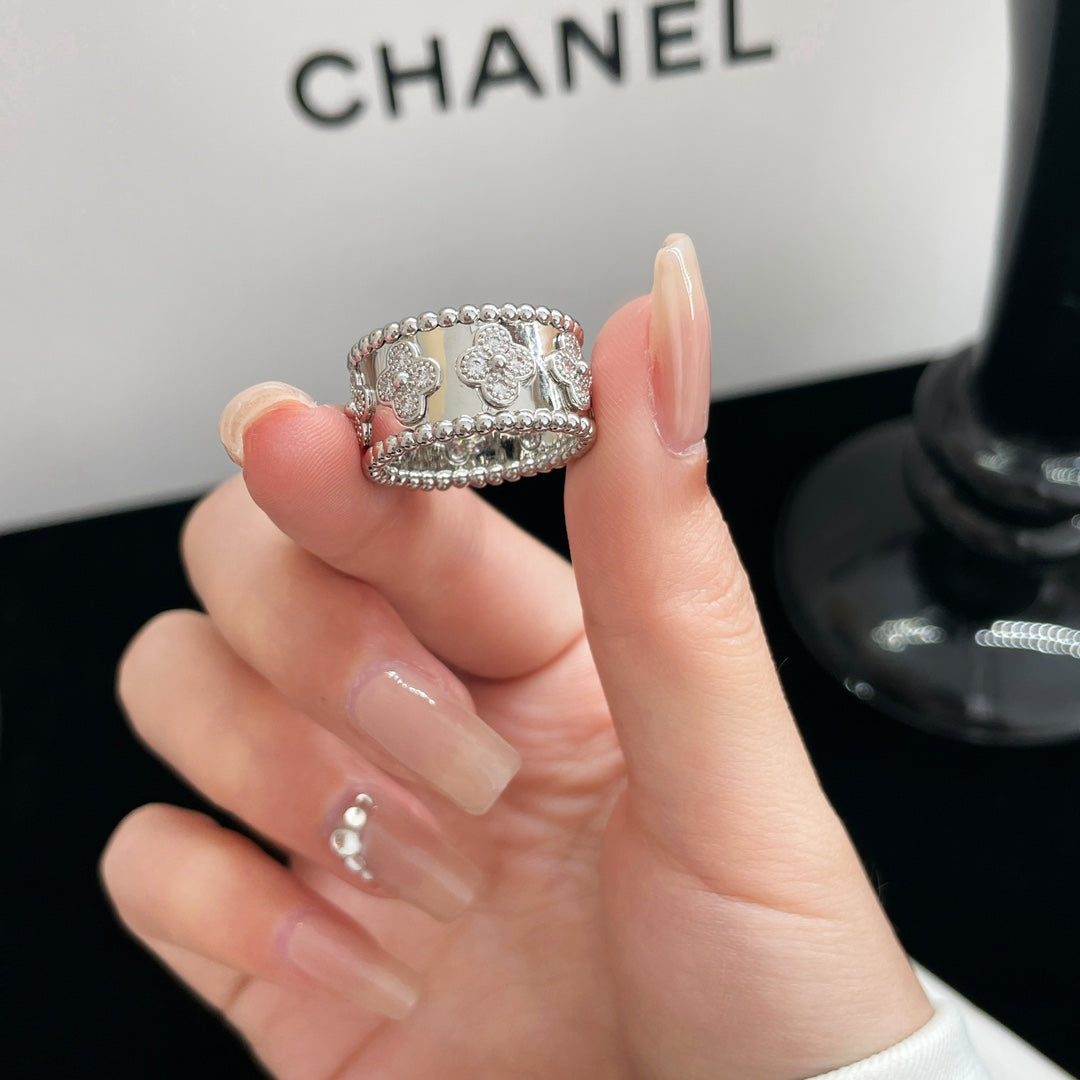 [⭐Mirelle]PERLEE DIAMOND LARGE RING