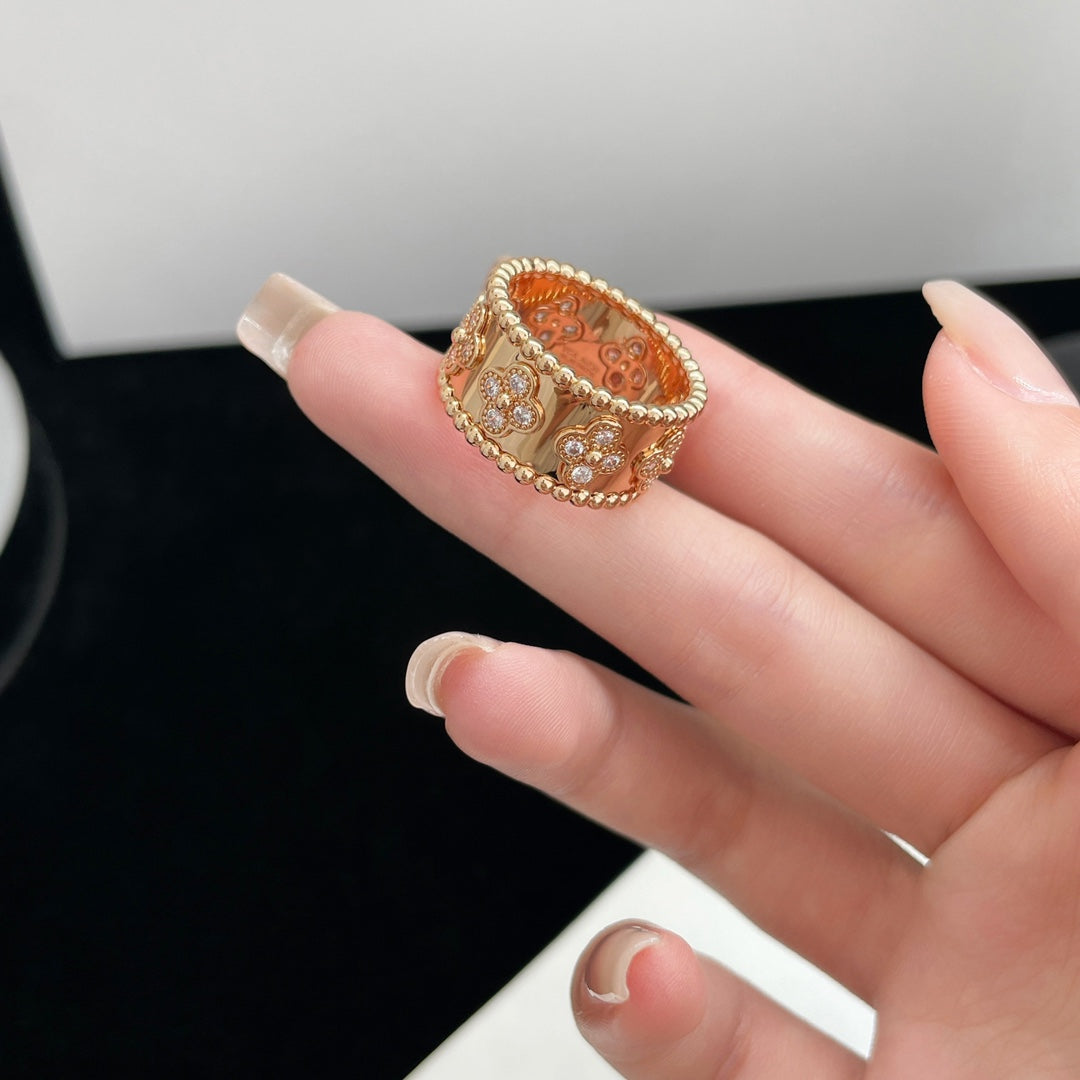 [⭐Mirelle]PERLEE DIAMOND LARGE RING