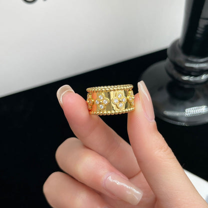 [⭐Mirelle]PERLEE DIAMOND LARGE RING