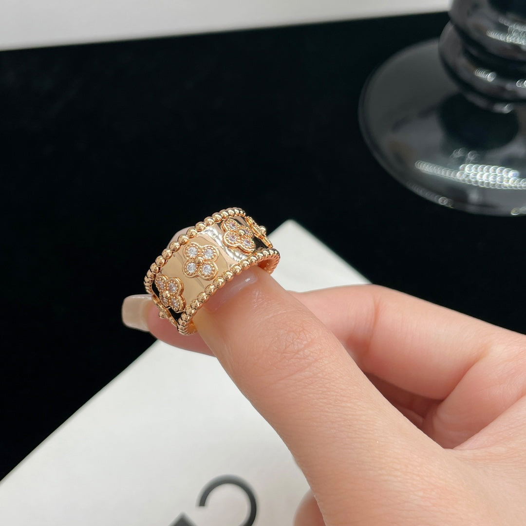 [⭐Mirelle]PERLEE DIAMOND LARGE RING