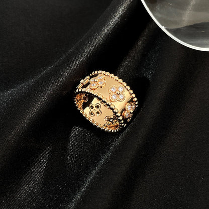 [⭐Mirelle]PERLEE DIAMOND LARGE RING