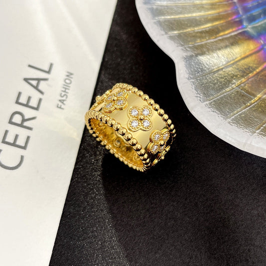 [⭐Mirelle]PERLEE DIAMOND LARGE RING