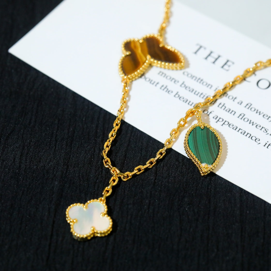 [⭐Mirelle]LUCKY SPRING 5 MOTIF GOLD BRACELET