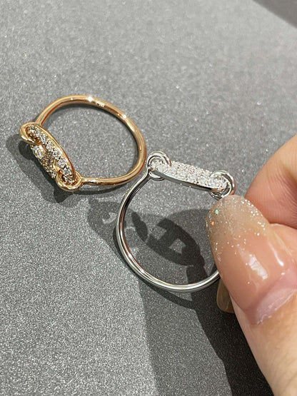 [⭐Mirelle]RONDE SMALL DIAMOND RING