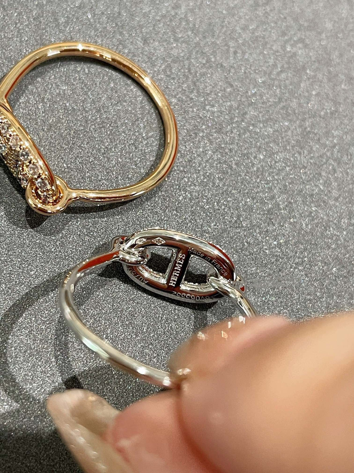 [⭐Mirelle]RONDE SMALL DIAMOND RING