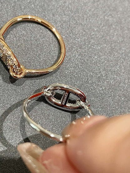 [⭐Mirelle]RONDE SMALL DIAMOND RING