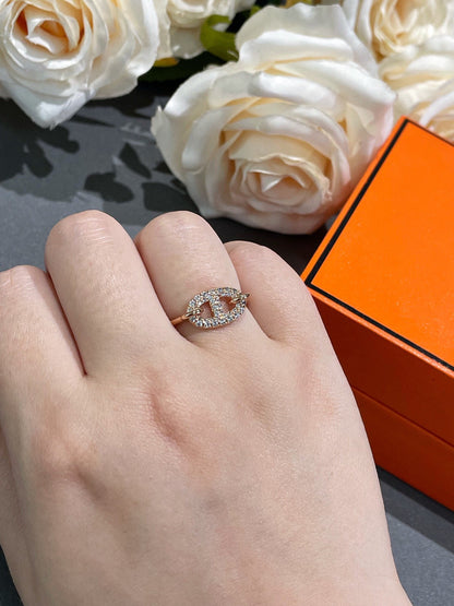 [⭐Mirelle]RONDE SMALL DIAMOND RING