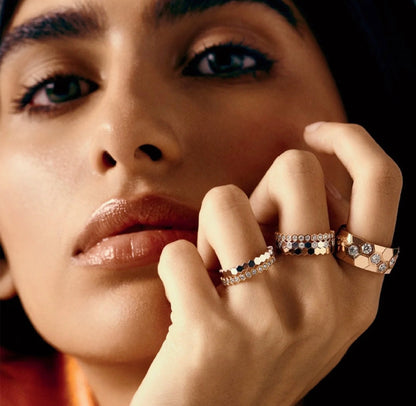 [⭐Mirelle]BEE LOVE DIAMOND LARGE RING