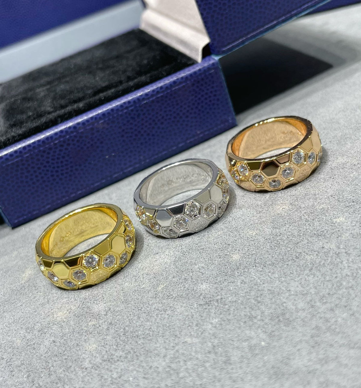 [⭐Mirelle]BEE LOVE DIAMOND LARGE RING