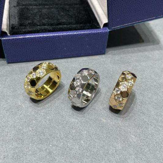 [⭐Mirelle]BEE LOVE DIAMOND LARGE RING