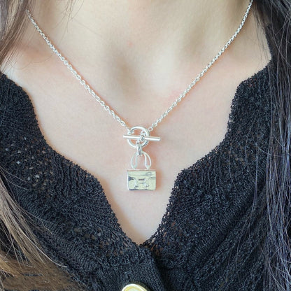 [⭐Mirelle]CONSTANCE PEDANT SILVER NECKLACE