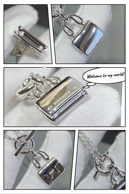 [⭐Mirelle]CONSTANCE PEDANT SILVER NECKLACE