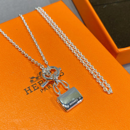 [⭐Mirelle]CONSTANCE PEDANT SILVER NECKLACE