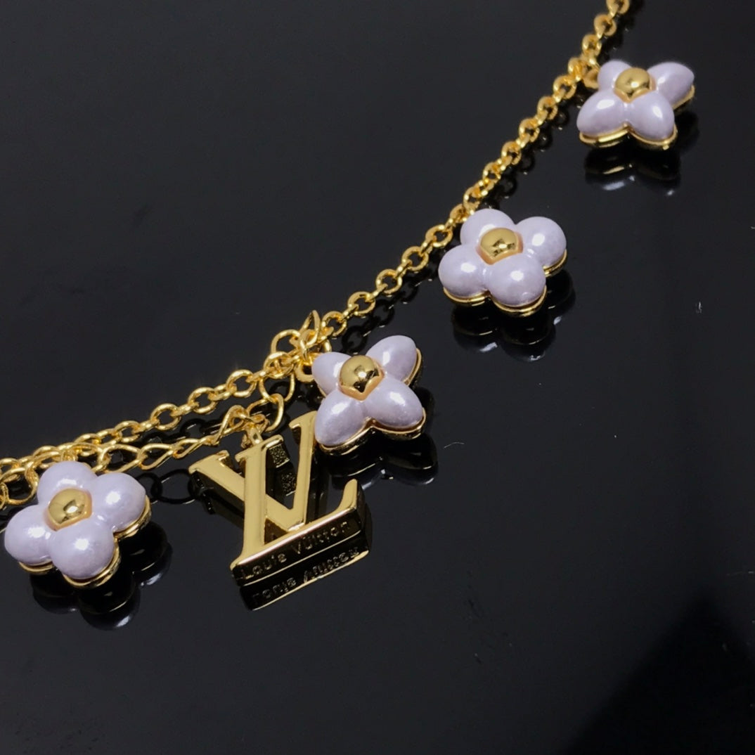 [⭐Mirelle]LOGO 6 MOTIF STAR AND SUN GOLD BRACELET