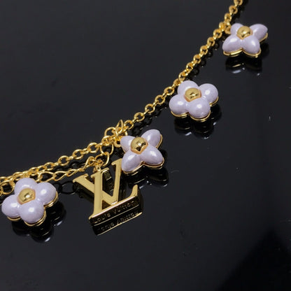 [⭐Mirelle]LOGO 6 MOTIF STAR AND SUN GOLD BRACELET