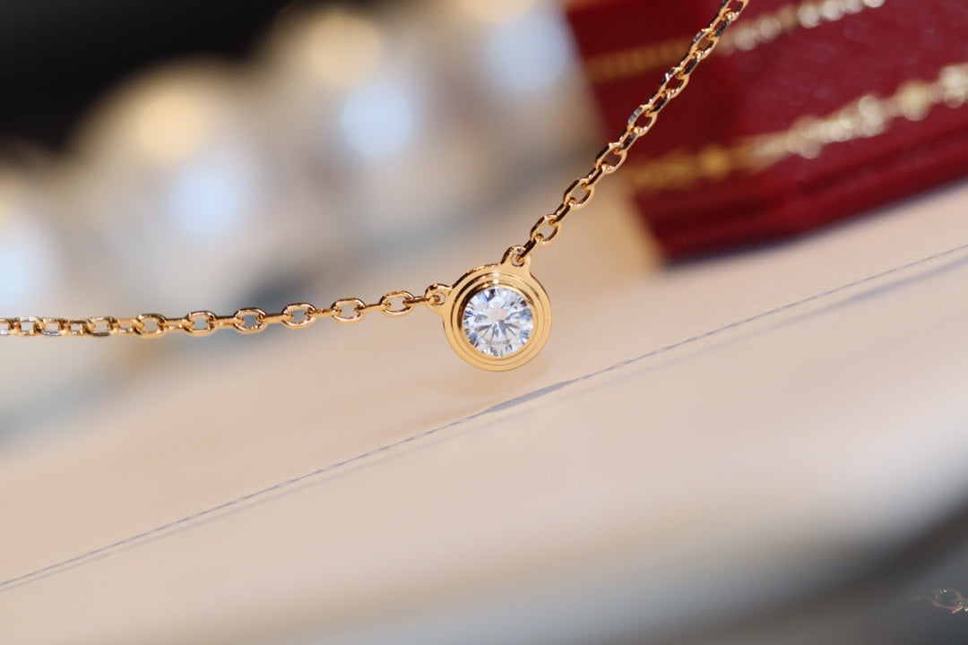 [⭐Mirelle]DAMOUR DIAMOND NECKLACE