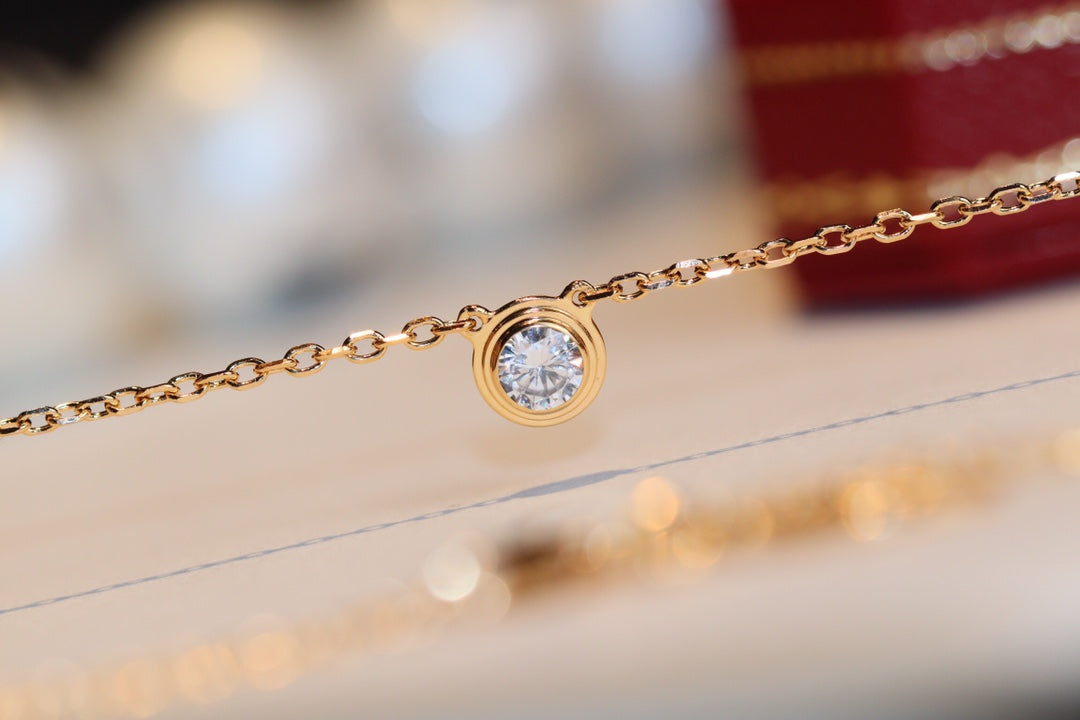 [⭐Mirelle]DAMOUR DIAMOND NECKLACE