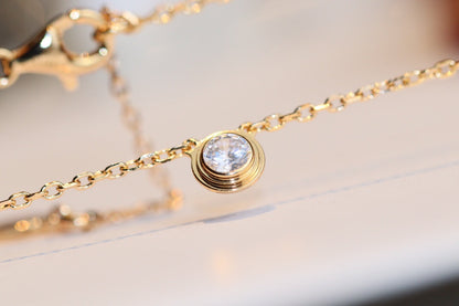 [⭐Mirelle]DAMOUR DIAMOND NECKLACE