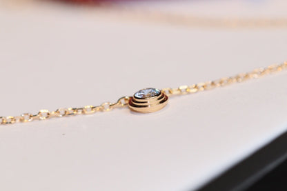 [⭐Mirelle]DAMOUR DIAMOND NECKLACE