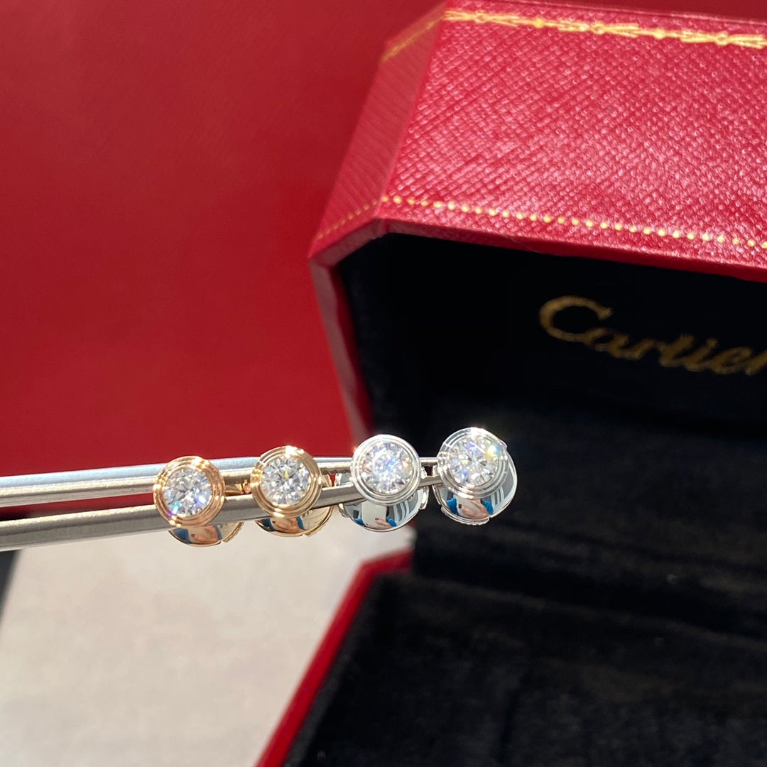 [⭐Mirelle]DAMOUR DIAMOND EARRINGS