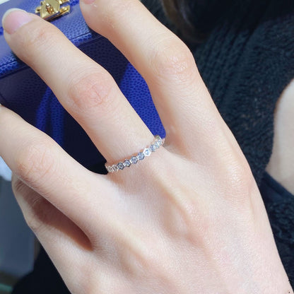 [⭐Mirelle]BEE LOVE DIAMOND PAVED SMALL RING