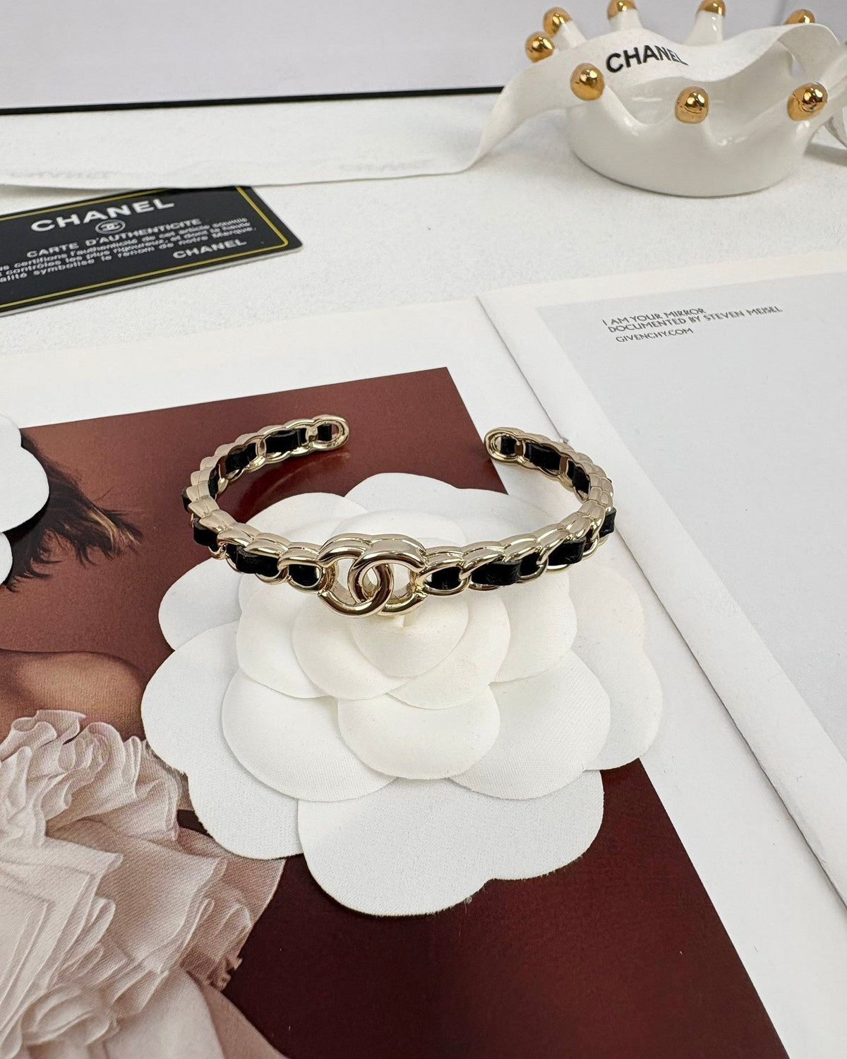 [⭐Mirelle]Double C Open Bangle
