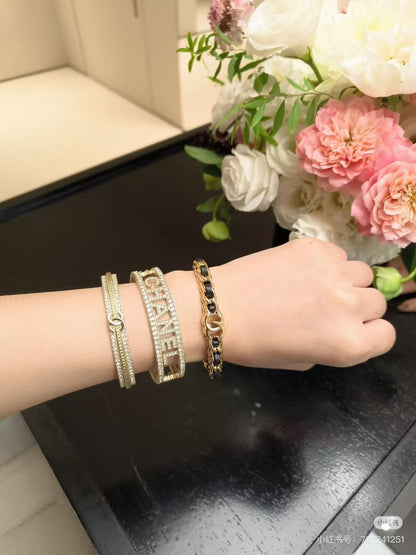 [⭐Mirelle]Double C Open Bangle