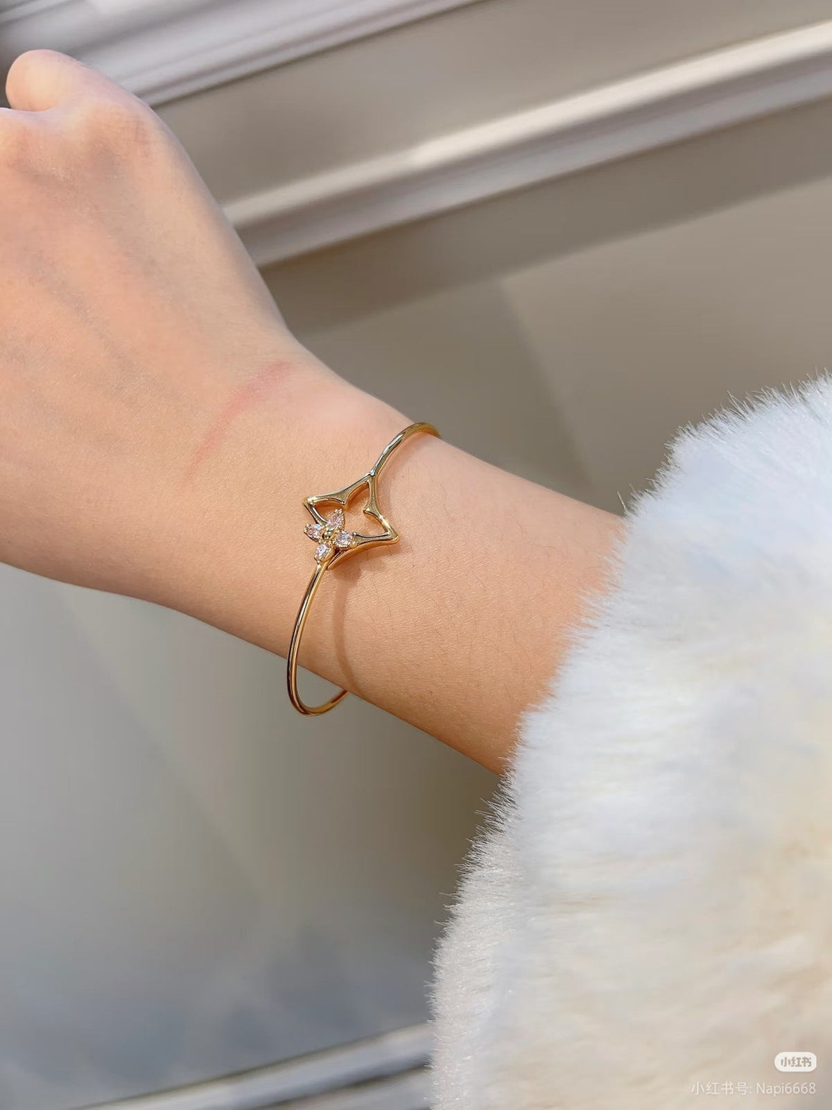 [⭐Mirelle]Pink Diamond Bracelet