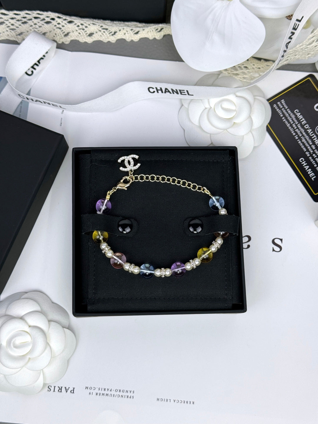 [⭐Mirelle]Colorful Transparent Resin Bracelet
