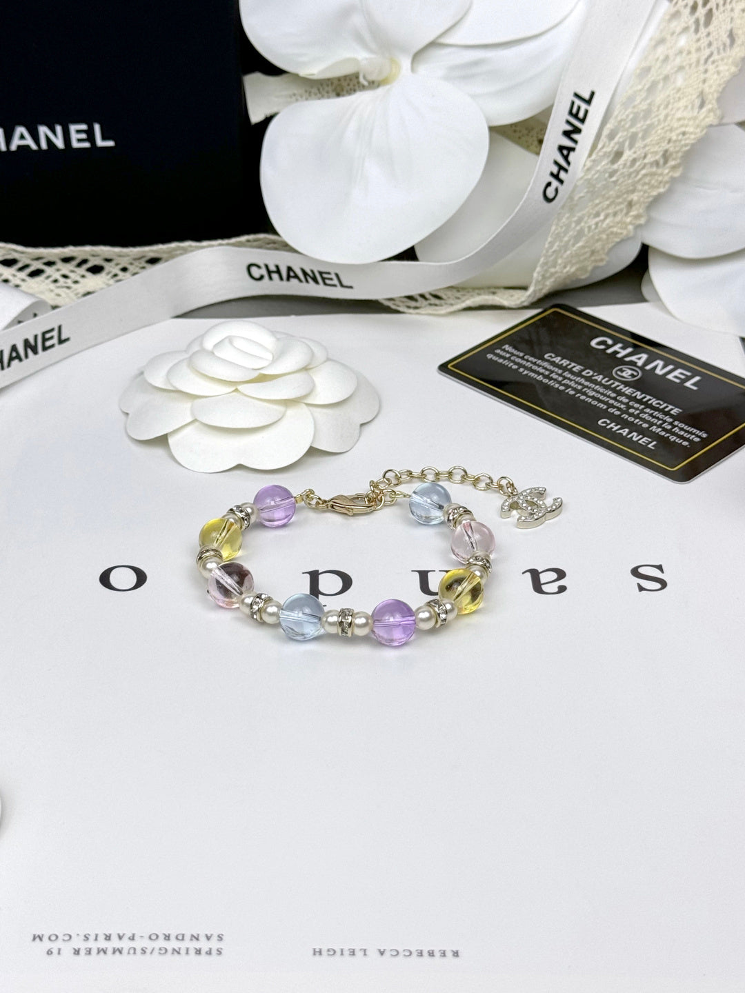 [⭐Mirelle]Colorful Transparent Resin Bracelet
